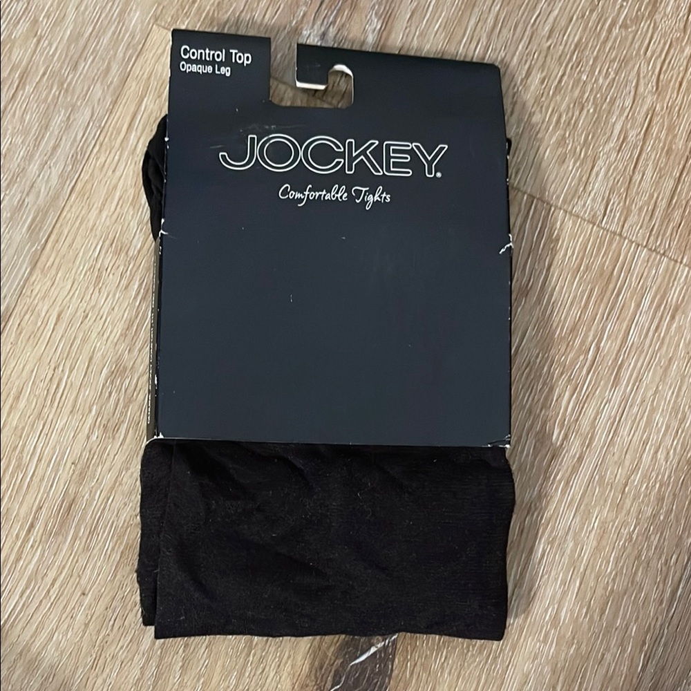 Jockey Black Control Top Tights